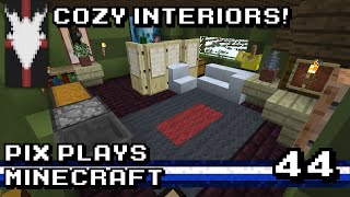 Cozy Apartment  Pix Plays Minecraft SSP Ep44 [upl. by Lounge]