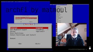 Arch Linux archfi amp archdi scripts FR [upl. by Ecnarf]