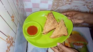 Paneer Sandwich TamilInstant Breakfast Recipes TamilPaneer Recipes TamilBashas Kitchen [upl. by Neelhsa]