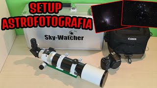 Il mio SETUP per fare ASTROFOTOGRAFIA 🔭😍 SKYWATCHER  CANON [upl. by Gibert]