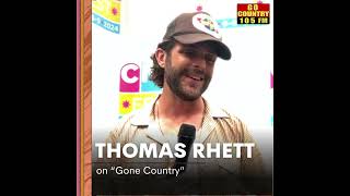 Thomas Rhetts quotGone Countryquot on his new album About a Woman [upl. by Naxor920]