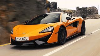 McLaren 570S vs Porsche 911 Turbo vs Audi R8 V10  Top Gear [upl. by Rodrich]