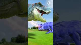 trex dinosaur gold magic fight in jurassic world [upl. by Gasperoni]