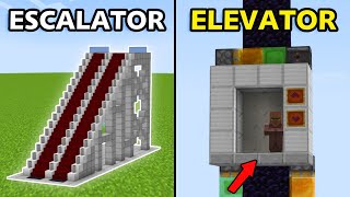 5 MUSTHAVE Redstone Builds You Didnt Know in Minecraft [upl. by Gilemette163]