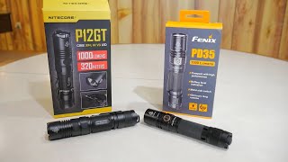 Fenix vs Nitecore 1000 lumen Flashlight comparison [upl. by Post207]