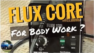 Can I Use a Flux Core Gasless MIG Welder for Auto Body Work [upl. by Xuaeb]