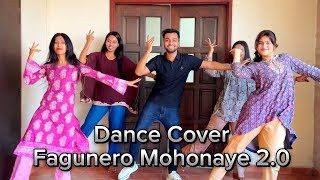 Fagunero Mohonaye 20 Dance  Samir Choreography  Boshonto Batashe Amar  Antara x Ankita Nandy [upl. by Ceporah]