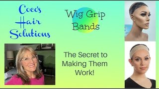 Wig Grip Bands The Secret to Making Them Work [upl. by Aicissej]