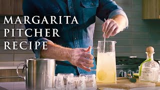 Classic Margarita Pitcher Recipe  Tequila Cocktails  Patrón Tequila [upl. by Norraj]