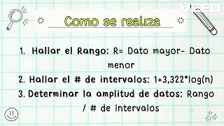 Tablas de frecuencia de datos agrupados [upl. by Joiner]