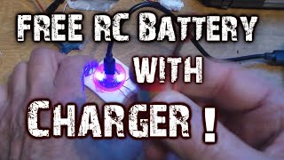 Free RC Batteries and now heres one complete with its own charger [upl. by Hebel]