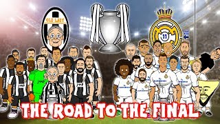 🛣️⚽THE ROAD TO CARDIFF  2017 CHAMPIONS LEAGUE FINAL⚽🛣️ Juventus vs Real Madrid 14 [upl. by Yelehsa]