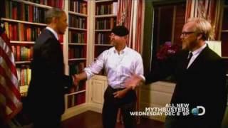 MythBusters  Presidents Challenge  December 8 2010 [upl. by Schuman]