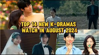 Top 14 New KDramas Watch In August 2024 😍 dramainfo foryou kdrama2024 trending kdramanews fyp [upl. by Landel]