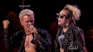 Miley Cyrus and Billy Idol  Rebel Yell Live iHeartRadio Music Festival 2016 [upl. by Kenzi]