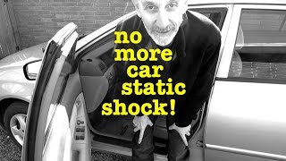 How to ● STOP GETTING A STATIC SHOCK ● from your car [upl. by Nielsen480]