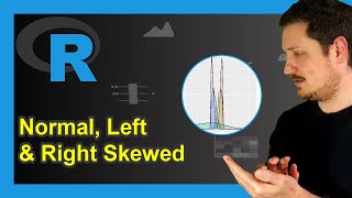 Draw Normal Left amp Right Skewed Distributions 2 Examples  ggplot2 Density Plot  tidyr Package [upl. by Araes823]