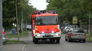 LF1612 CAFS Freiw Feuerwehr Gräfelfing [upl. by Amikan]