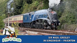 Sir Nigel Gresley in Kingswear  5th August 2023 [upl. by Tartaglia]