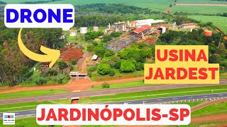 DRONE NA USINA JARDEST  JARDINÓPOLISSP 4K [upl. by Bohlen353]