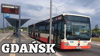 Buses in Gdańsk  Poland [upl. by Nanor]