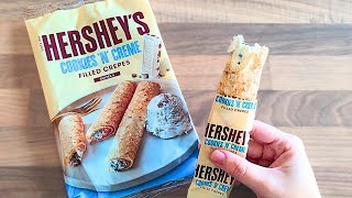 Trying Unique British HERSHEYs Crepes [upl. by Maples]