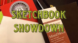 Sketchbook Showdown The Best Sketchbooks for Every Medium [upl. by Airasor755]