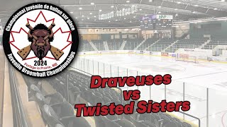 2024 Juvenile Nationals  Girls Division  Draveuses Visitors vs Twisted Sisters Home [upl. by Hally]