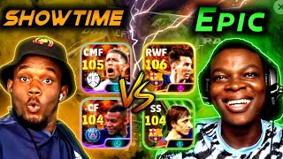 Prof Bof BATTLES Mackie Pes HD⚔️ in EPIC VS SHOWTIME players challenge🤯 [upl. by Retxed38]