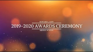 Goff Middle School 201920 Awards Ceremony [upl. by Nnylyahs]