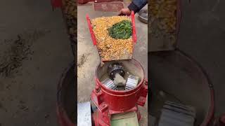 corn stalk cutter machine feed pellet making machine [upl. by Aalst65]