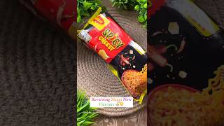 Maggi New Flavour Review 😱  Maggi BBQ  Maggi Spicy Cheesy  maggi maggichallenge shorts [upl. by Belloir]