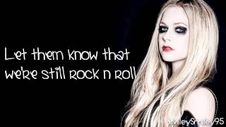 Avril Lavigne  Rock N Roll with lyrics [upl. by Alidis]