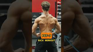 FST7 BACK WORKOUT fitness motivation gimnasio trending cbum fst7 hanyrambod [upl. by Fleeman]