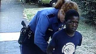 Police terrorize 7 year old child arrested Run Kevin [upl. by Ynneg]