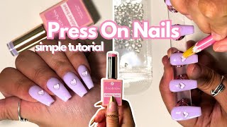 PRESS ON NAILS FOR BEGINNERS  HOW TO MAKE PRESS ON NAILS  Start your press on nail business [upl. by Nylhtac]