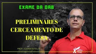 Preliminares  2ª fase OAB  Direito do Trabalho [upl. by Ejroj]