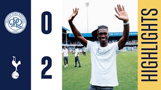 QPR 02 TOTTENHAM HOTSPUR  HIGHLIGHTS  OUTRAGEOUS BISSOUMA GOAL [upl. by Ahsienot]