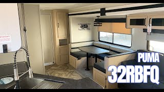 2023 Puma 32RBFQ  Family Travel Trailer [upl. by Rheinlander4]