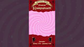 The Pink Unicorn will be at the November Alternative Market  Krampusnacht Come amp join them [upl. by Helgeson961]