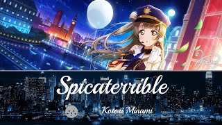 Spicaterrible  Kotori Minami Full Kanji Romaji English [upl. by Imerej839]