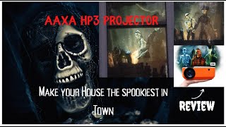 AAXA HP3 Halloween Projector Review [upl. by Gustav282]