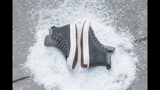 Review amp OnFeet Converse Chuck Taylor All Star Nubuck Boot quotMasonquot [upl. by Meihar]