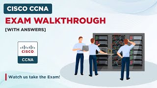 Cisco CCNA Exam Walkthrough With Answers [upl. by Odlonyer]