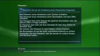 PSN Passwort ändern [upl. by Llenyr]