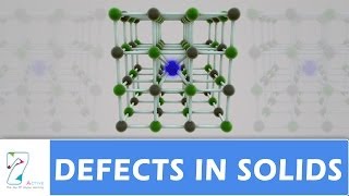 DEFECTS IN SOLIDS [upl. by Ahsatsana]