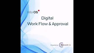 ERP INFOR LN  INFOR OS  Workflow and Approval [upl. by Aiela]