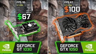 GT 1030 vs GTX 1050  Test in 6 Games [upl. by Pitts934]