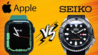 ₹30K Apple watch vs ₹10K Normal Watch  Smartwatch vs Mechanical Automatic Watch India 2024 [upl. by Florella553]