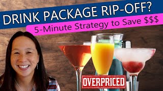 Royal Caribbean DRINK PACKAGE RIPOFF  Black Friday Pitfalls Saving Money  5 Minute Cruise Tips [upl. by Sitelc]